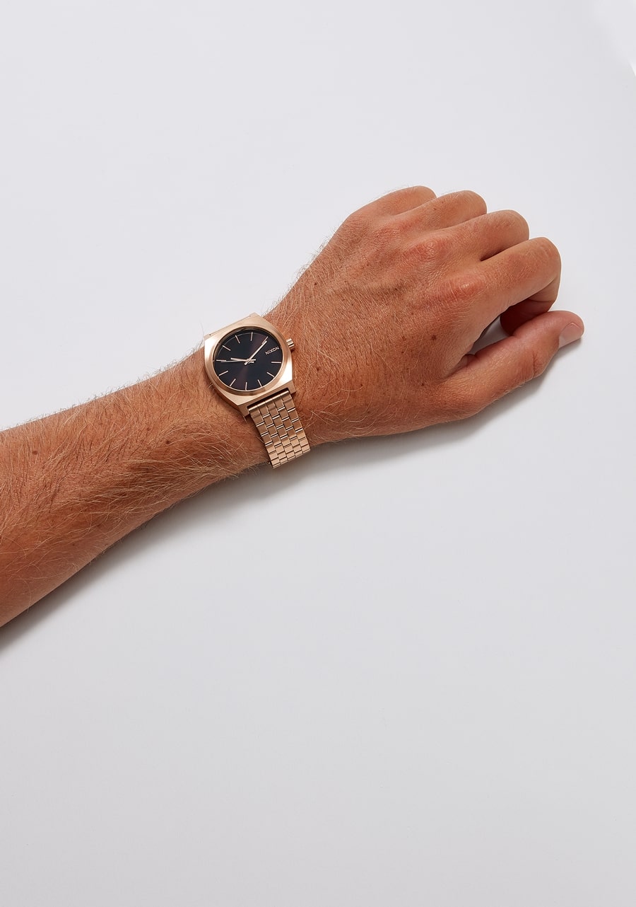 TIME TELLER ALL ROSEGOLD / BLACK SUNRAY A0452598