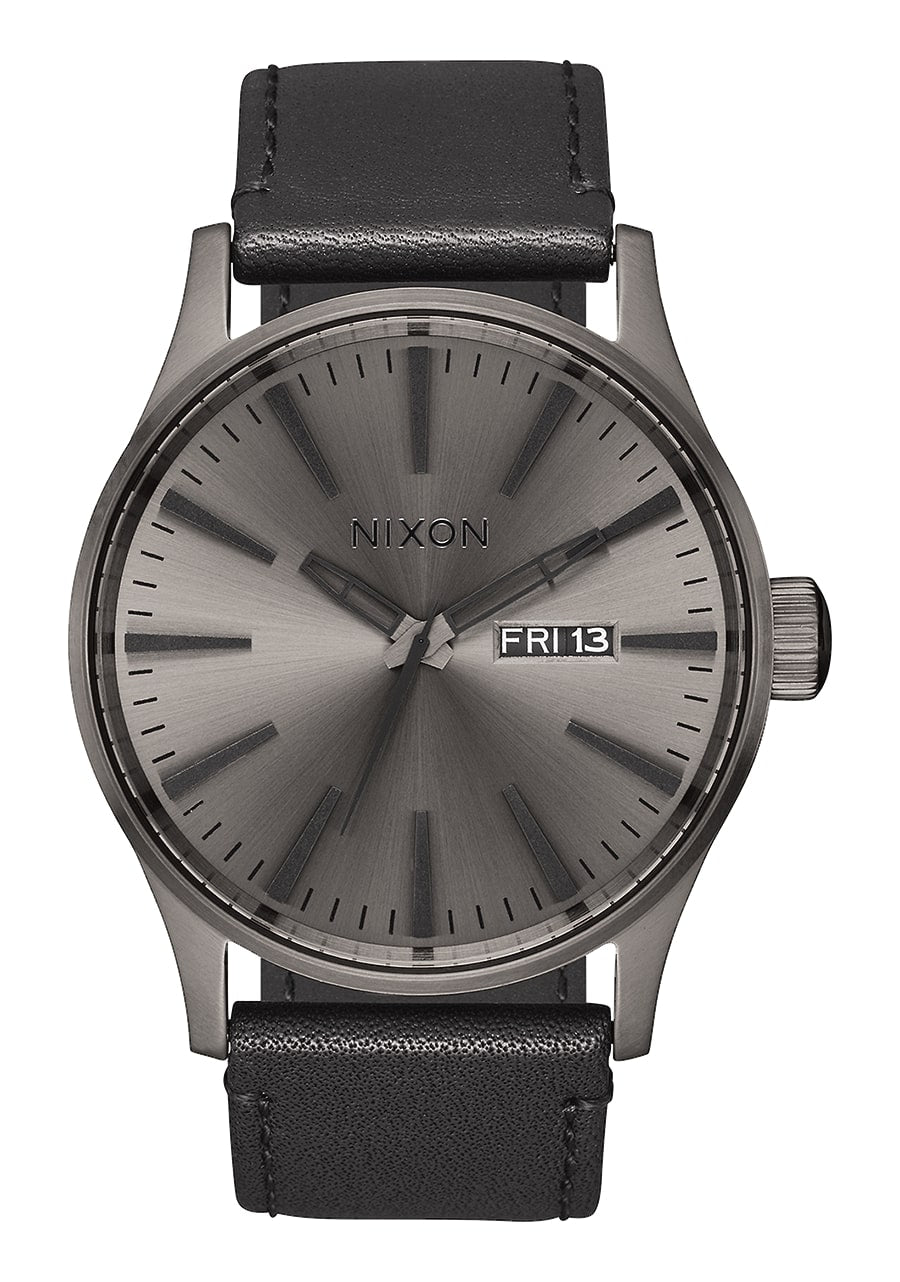 SENTRY LEATHER GUNMETAL / BLACK A1051531