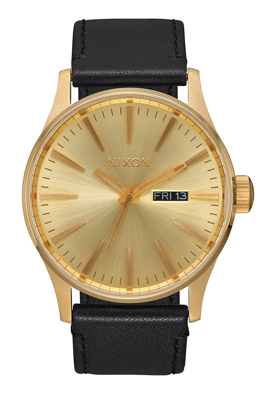 SENTRY LEATHER ALL GOLD / BLACK A105510