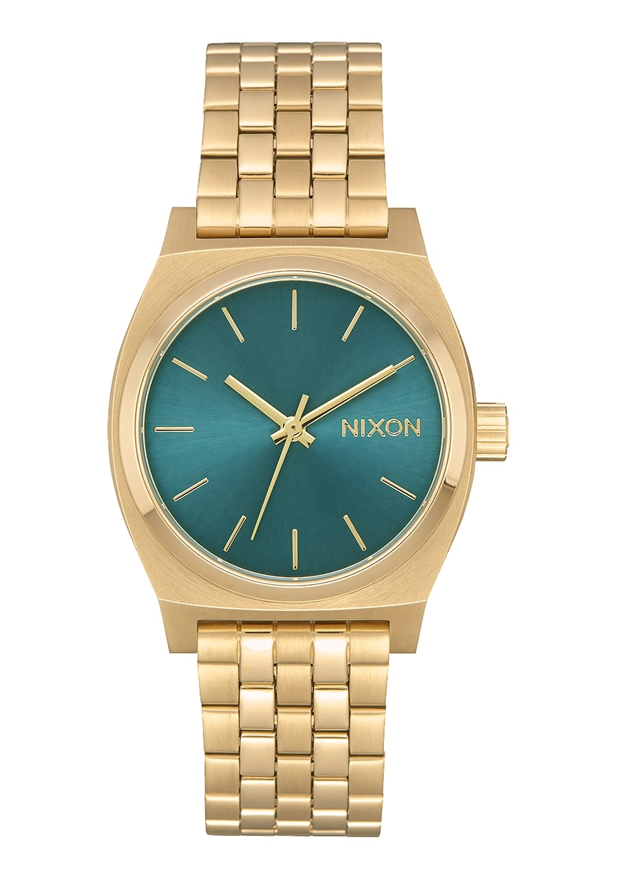 MEDIUM TIME TELLER LIGHT GOLD / TURQUOISE A11302626