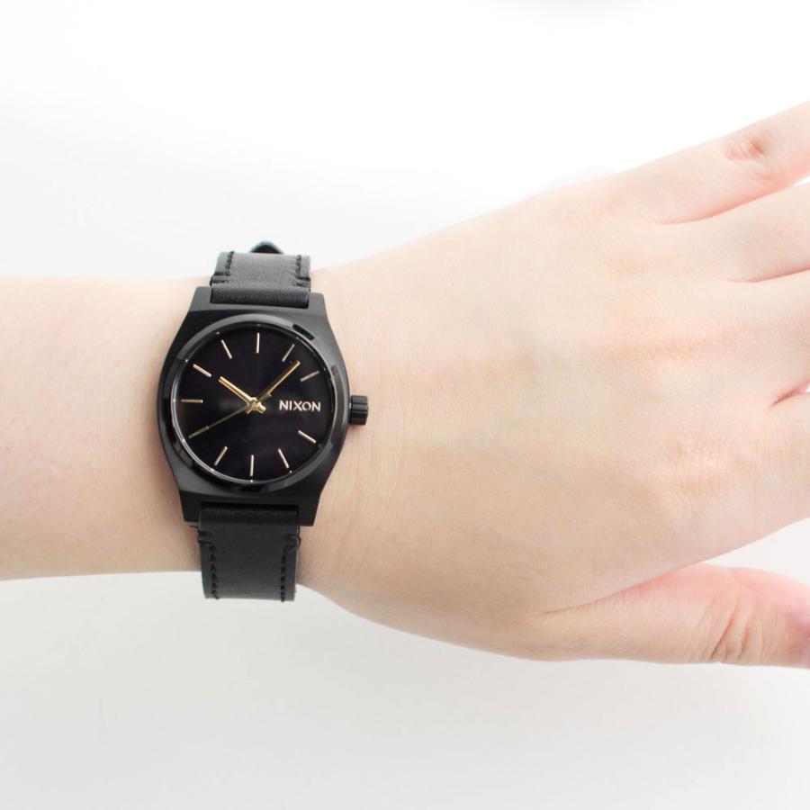 MEDIUM TIME TELLER LEATHER ALL BLACK A1172001