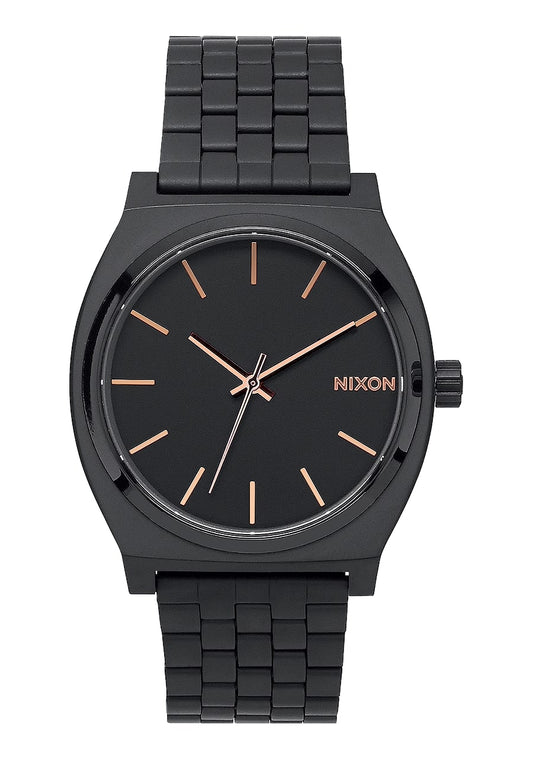 TIME TELLER ALL BLACK / ROSEGOLD A045957