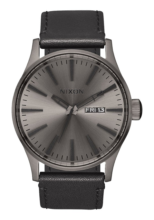 SENTRY LEATHER GUNMETAL / BLACK A1051531