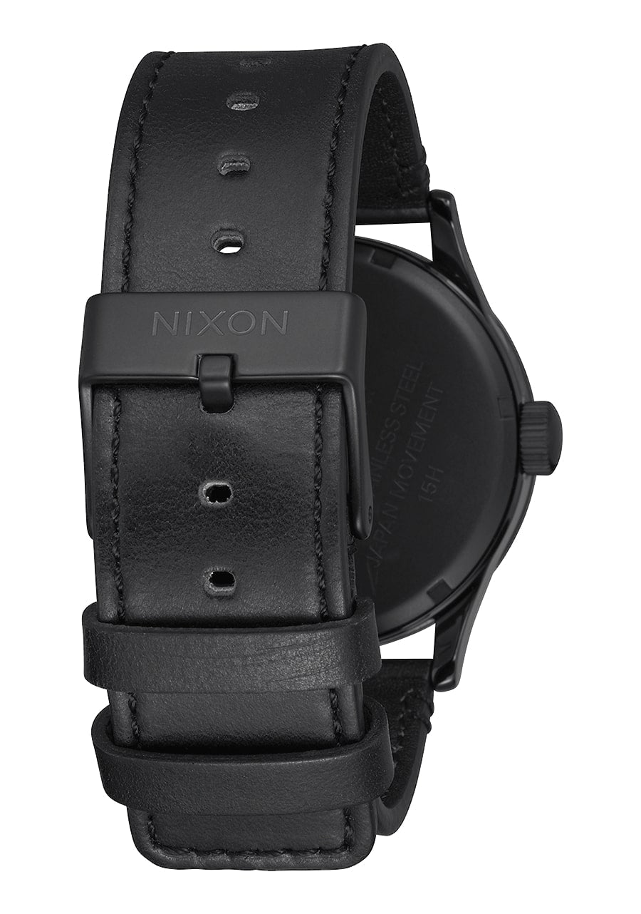 SENTRY LEATHER ALL BLACK / ROSEGOLD A105957